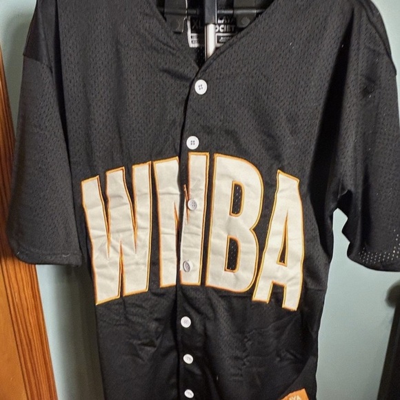 Playa Society Other - Playa Society Black WNBA Button-Up Jersey